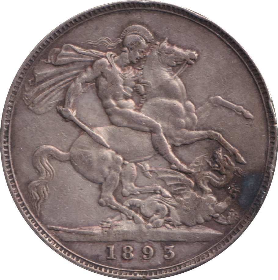 1893 CROWN ( VF )