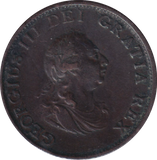 1799 HALF PENNY ( VF )