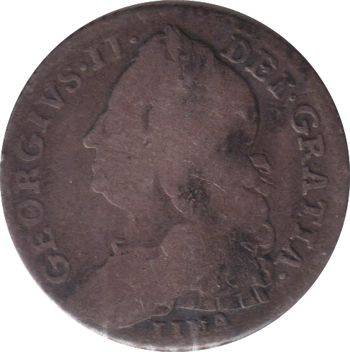 1746 SIXPENCE ( NF )