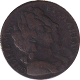 1694 HALF PENNY ( FINE )