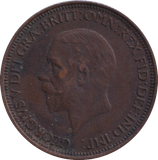 1933 HALF PENNY ( EF )