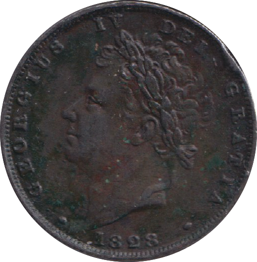 1828 FARTHING ( GVF )