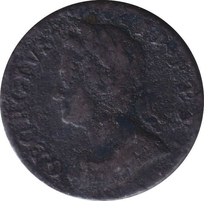 1754 HALF PENNY ( GF )