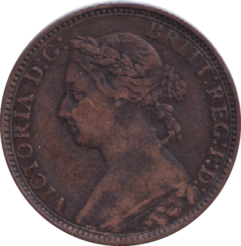 1893 FARTHING ( FINE )