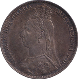 1889 SHILLING ( EF )