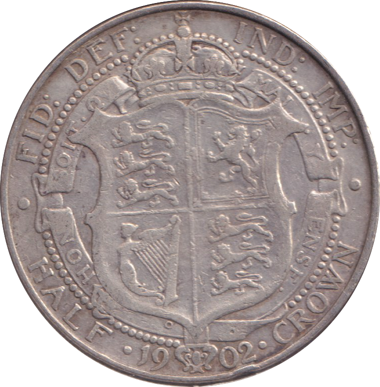 1902 HALFCROWN ( GF )