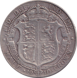 1910 HALFCROWN ( GF )