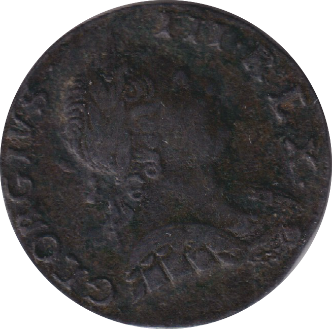 1773 HALF PENNY ( VF )