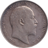 1909 HALFCROWN ( VF )