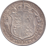 1918 HALFCROWN ( VF )