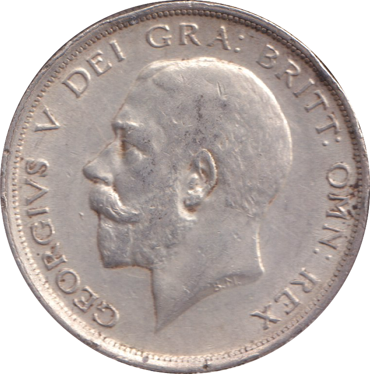 1917 HALFCROWN ( VF )