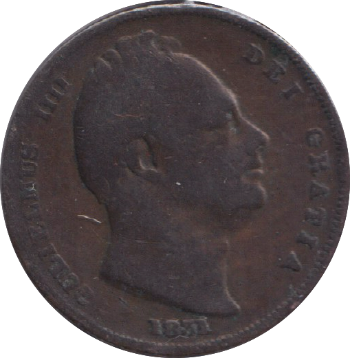 1831 FARTHING ( FINE )