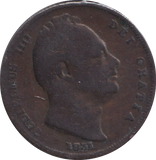 1831 FARTHING ( FINE )