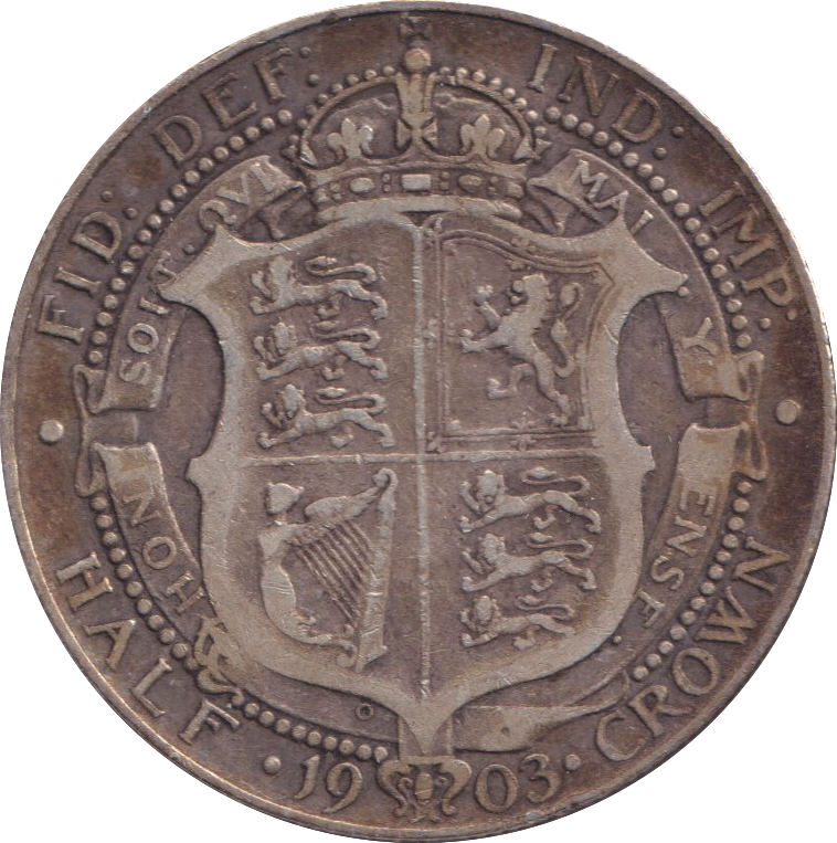 1903 HALFCROWN ( NF )