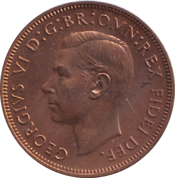 1950 PROOF HALF PENNY