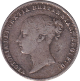 1865 SIXPENCE ( GF )