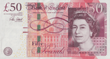 FIFTY POUNDS BANKNOTE CLELAND REF £50-29 ( AUNC) - £50 - Cambridgeshire Coins