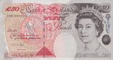 FIFTY POUNDS BANKNOTE KENTFIELD REF £50-30 ( UNC ) - £50 - Cambridgeshire Coins