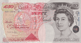 FIFTY POUNDS BANKNOTE KENTFIELD REF £50-31 ( AUNC ) - £50 - Cambridgeshire Coins
