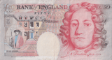 FIFTY POUNDS BANKNOTE LOWTHER REF £50 - 21 - £50 - Cambridgeshire Coins