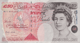 FIFTY POUNDS BANKNOTE LOWTHER REF £50-32 ( UNC ) - £50 - Cambridgeshire Coins