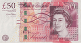 FIFTY POUNDS BANKNOTE SALMON AA01 REF £50-24 ( EF ) - £50 - Cambridgeshire Coins