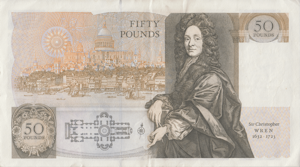 FIFTY POUNDS BANKNOTE SOMERSET REF £50 - 12 - £50 - Cambridgeshire Coins