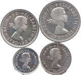 1967 MAUNDY SET ELIZABETH II