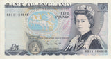 FIVE POUNDS BANKNOTE GILLE REF £5-11 - £5 BANKNOTES - Cambridgeshire Coins
