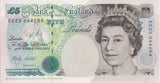 FIVE POUNDS BANKNOTE LOWTHER REF £5 - 111 - £5 BANKNOTES - Cambridgeshire Coins