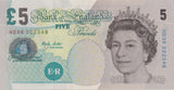 FIVE POUNDS BANKNOTE LOWTHER REF £5 - 125 - £5 BANKNOTES - Cambridgeshire Coins