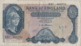 FIVE POUNDS BANKNOTE O'BRIEN REF £5 - 135 - £5 BANKNOTES - Cambridgeshire Coins