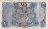 FIVE POUNDS BANKNOTE PAGE REF £5 - 110 - £5 BANKNOTES - Cambridgeshire Coins