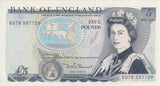 FIVE POUNDS BANKNOTE SOMERSET REF £5 - 77 - £5 BANKNOTES - Cambridgeshire Coins