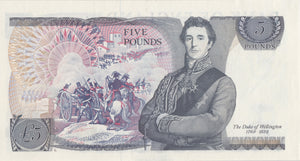 FIVE POUNDS BANKNOTE SOMERSET REF £5 - 78 - £5 BANKNOTES - Cambridgeshire Coins