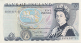 FIVE POUNDS BANKNOTE SOMERSET REF £5 - 78 - £5 BANKNOTES - Cambridgeshire Coins