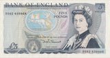 FIVE POUNDS BANKNOTE SOMERSET REF £5 - 79 - £5 BANKNOTES - Cambridgeshire Coins