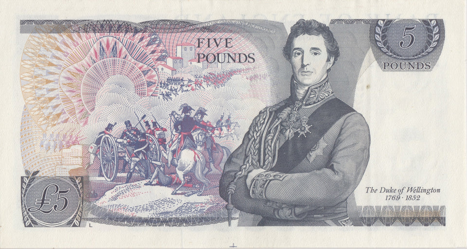 FIVE POUNDS BANKNOTE SOMERSET REF £5 - 80 - £5 BANKNOTES - Cambridgeshire Coins