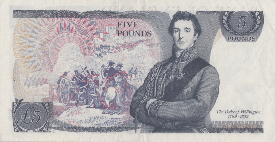 FIVE POUNDS BANKNOTE SOMERSET REF £5 - 98 - £5 BANKNOTES - Cambridgeshire Coins