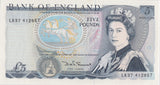 FIVE POUNDS BANKNOTE SOMERSET REF £5 - 99 - £5 BANKNOTES - Cambridgeshire Coins