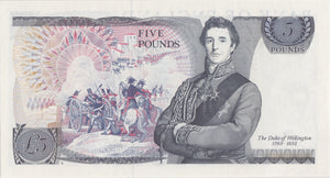 FIVE POUNDS BANKNOTE SOMERSET REF £5 - 99 - £5 BANKNOTES - Cambridgeshire Coins