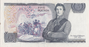 FIVE POUNDS BANKNOTE SOMMERSET REF £5 - 11 - £5 BANKNOTES - Cambridgeshire Coins
