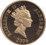 FIVE POUNDS SILVER PROOF 2006 ALDERNEY TRAIN COINS ROYAL SCOT - Silver Proof - Cambridgeshire Coins
