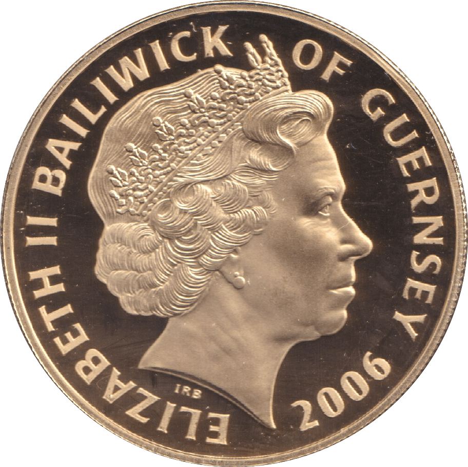 FIVE POUNDS SILVER PROOF 2006 GUERNSEY TRAIN COINS MALLARD - Silver Proof - Cambridgeshire Coins