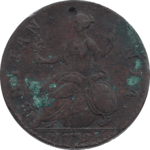 HALF PENNY 1771 (GF) - HALFPENNY - Cambridgeshire Coins