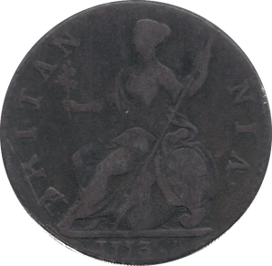 HALF PENNY 1773 (F) - HALFPENNY - Cambridgeshire Coins