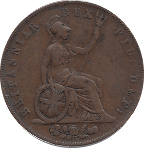 HALF PENNY 1826 (GVF) - HALFPENNY - Cambridgeshire Coins
