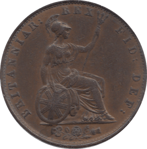 HALF PENNY 1834 (GVF) - HALFPENNY - Cambridgeshire Coins