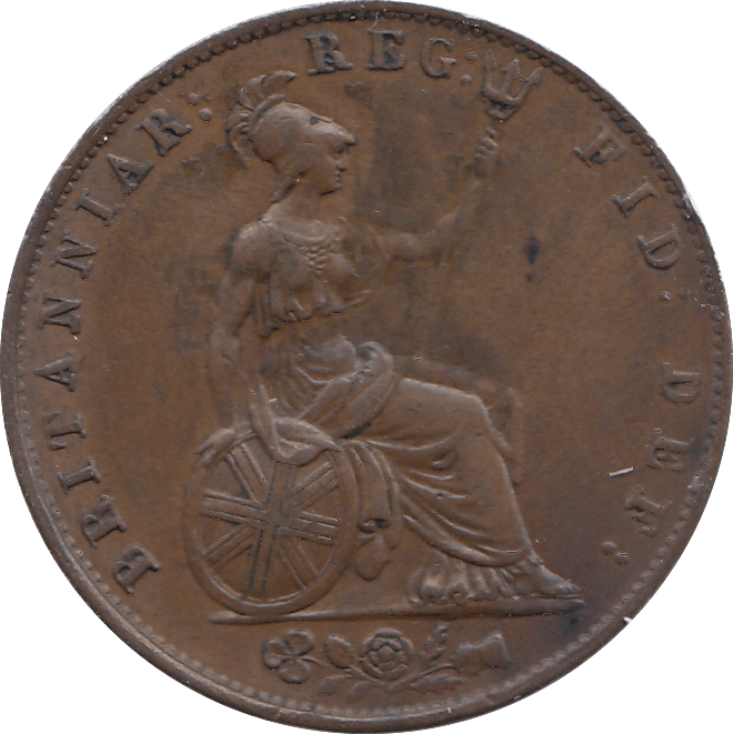 HALF PENNY 1841 (GVF) - HALFPENNY - Cambridgeshire Coins