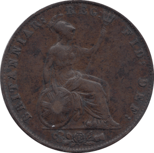 HALF PENNY 1844 (VF) - HALFPENNY - Cambridgeshire Coins